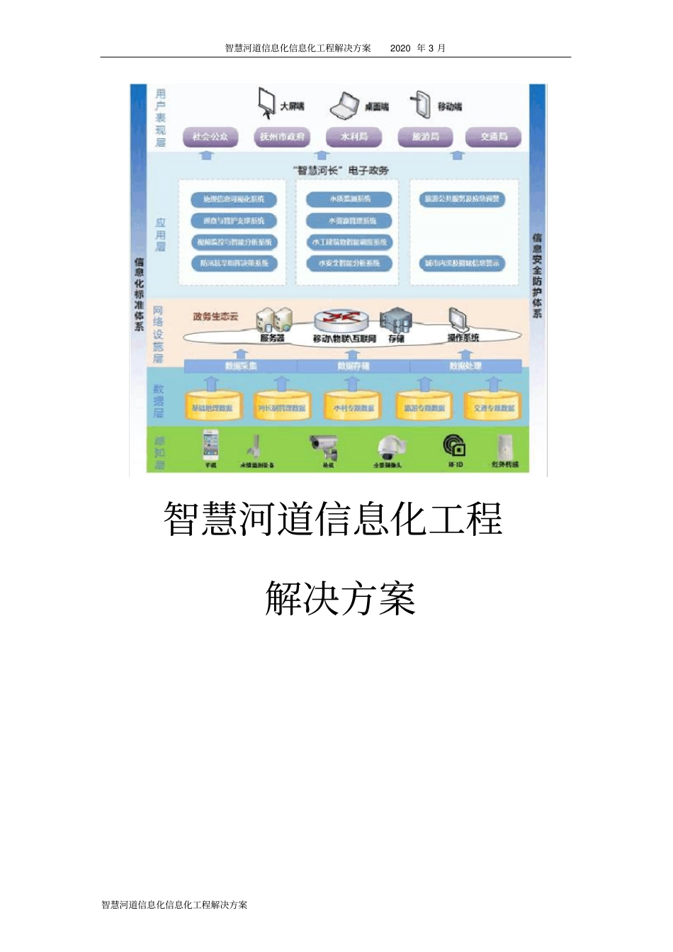 智慧河道信息化信息化工程解决方案_第1页
