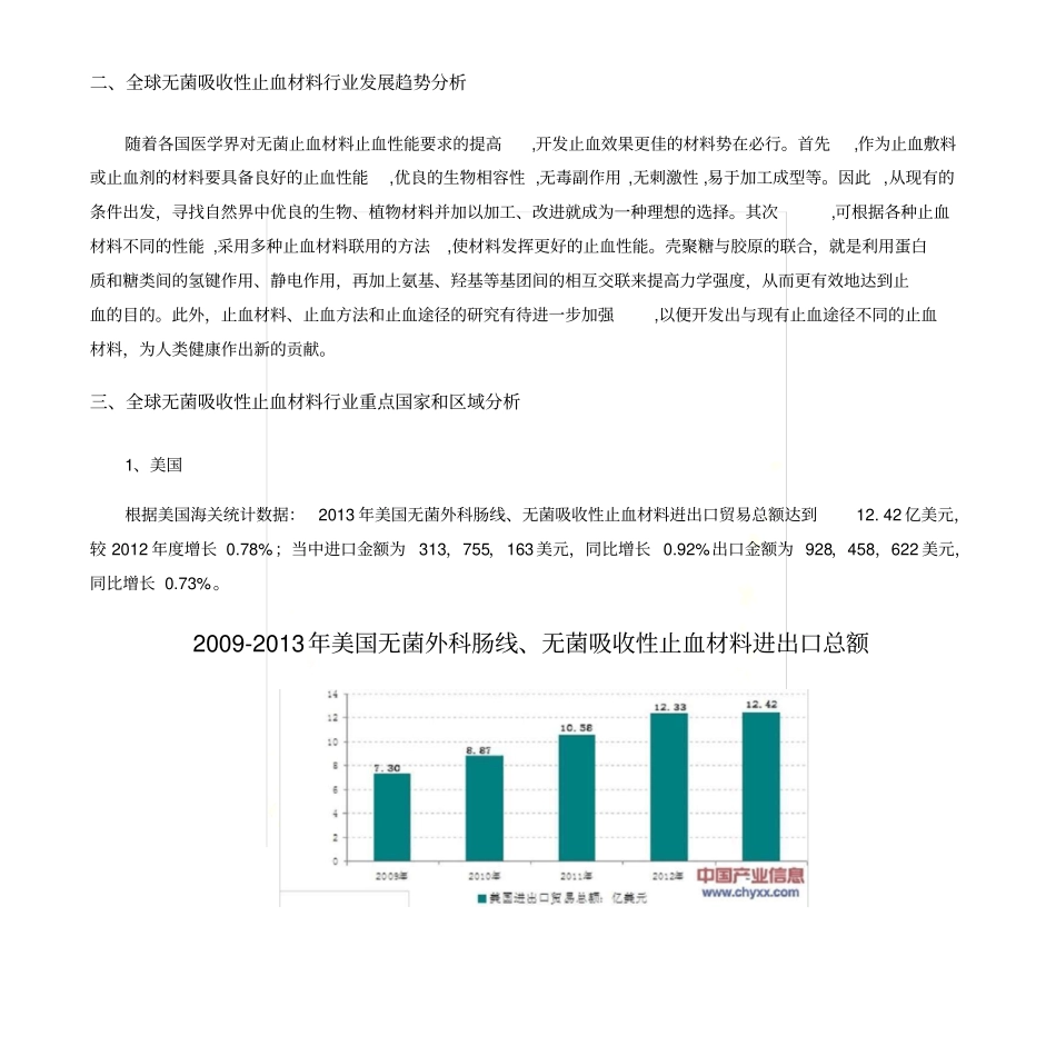 智研数据中心部分--可吸收止血材料场调研报告_第3页