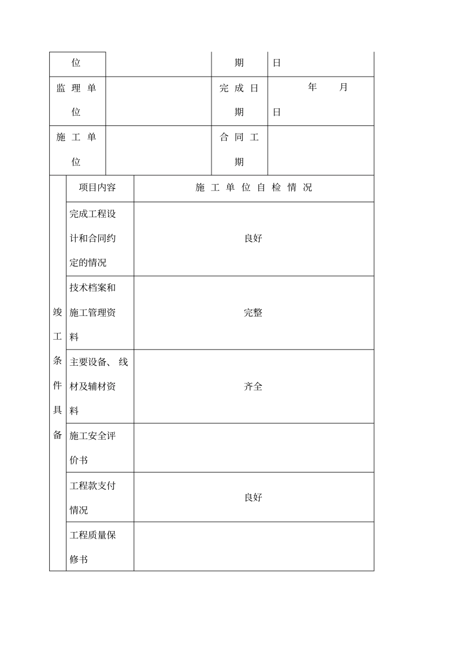 智能化系统竣工验收资料模板_第3页