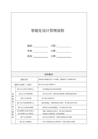 智能化设计管理流程1104