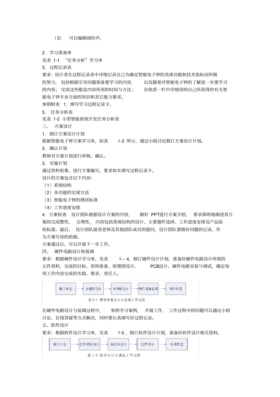 智能电子钟设计与制作_第2页