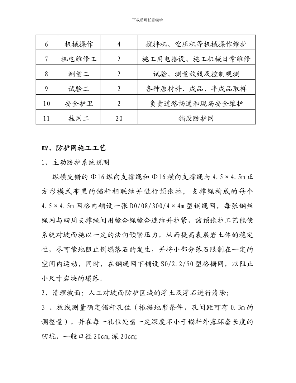 2柔性主动防护网施工方案_第3页