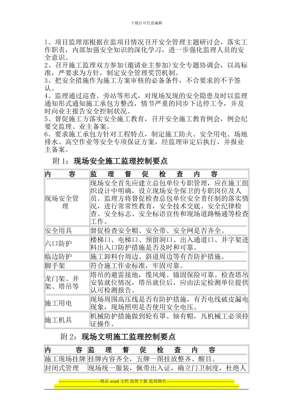 3#6#楼安全文明施工监理方案_第3页