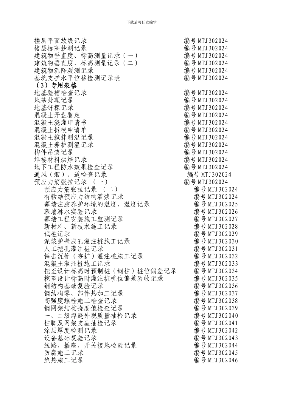 3-煤炭建设工程技术资料管理标准_第3页