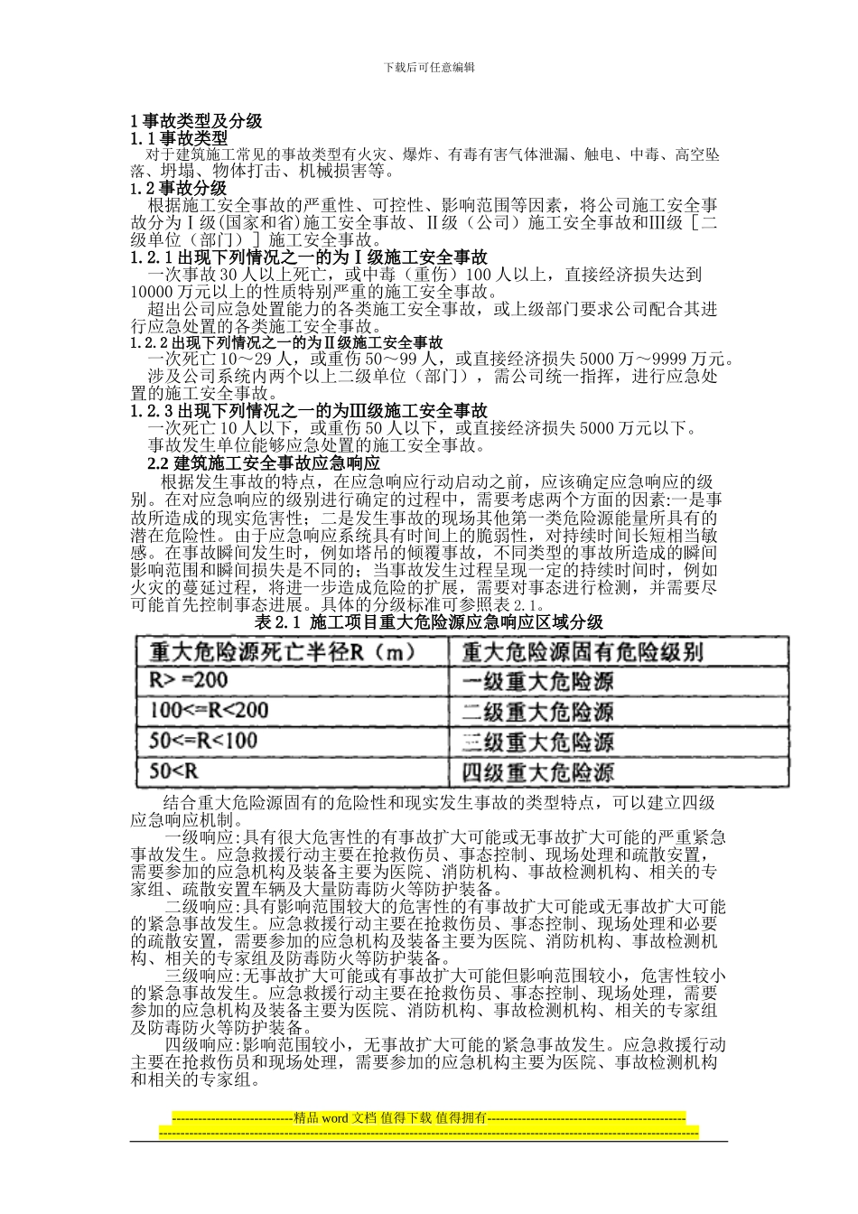 3098建筑施工安全事故应急响应及其措施探析_第3页