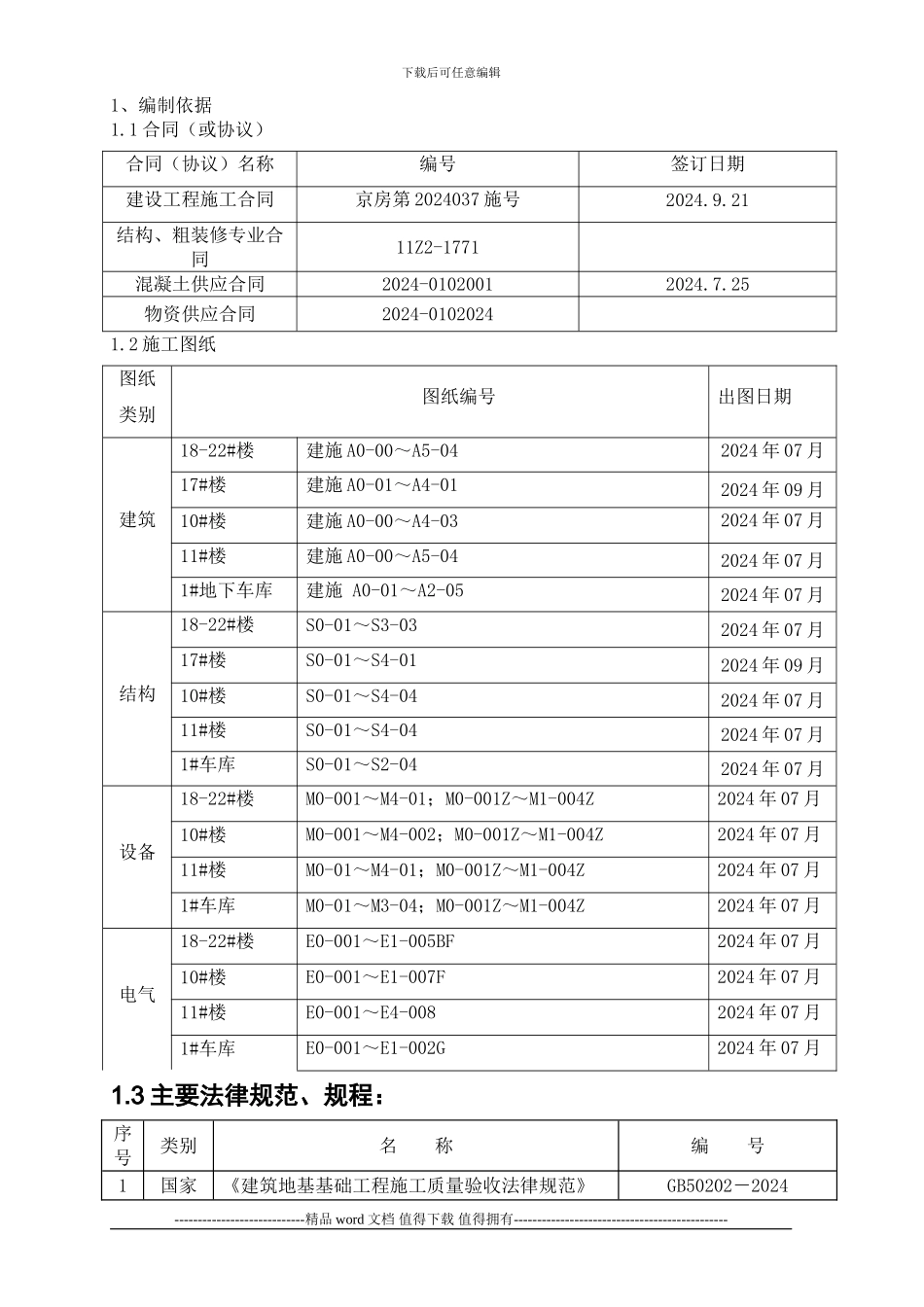 7号地总施工组织设计_第1页