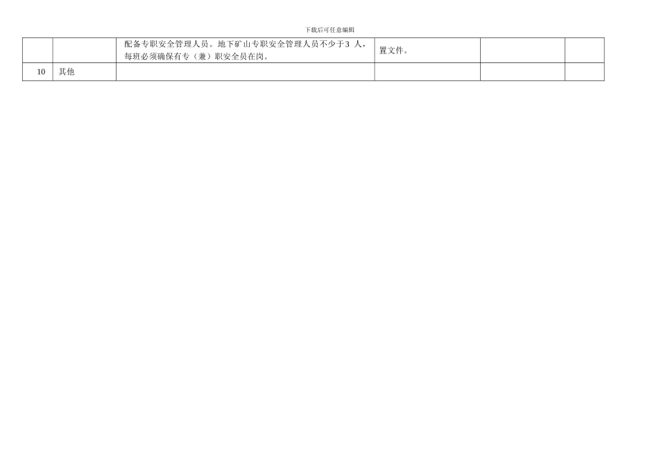 8.《金属非金属地下矿山建设项目安全设施及条件竣工验收表》解读_第2页