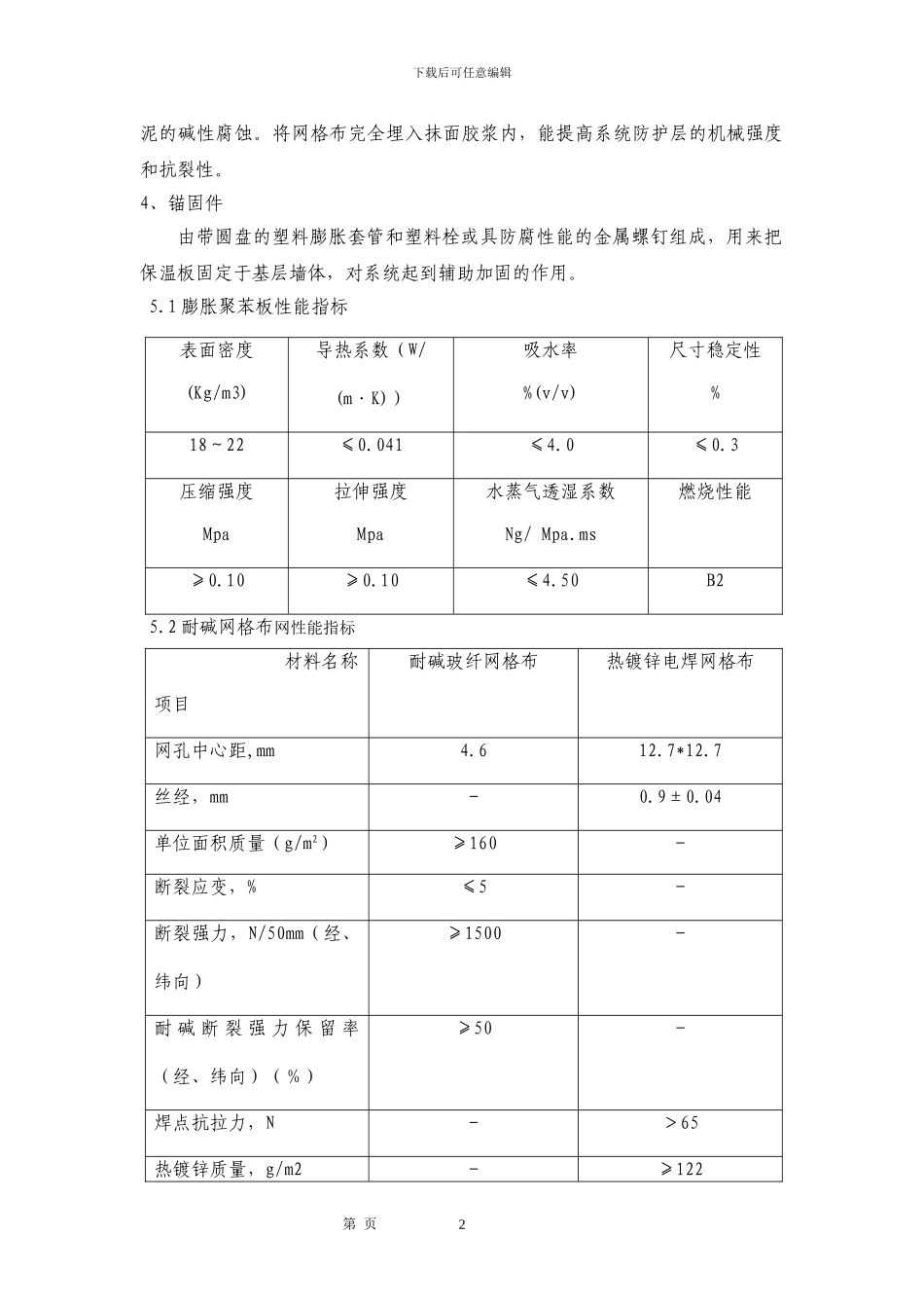 EPS板外墙外保温系统施工方案_第2页