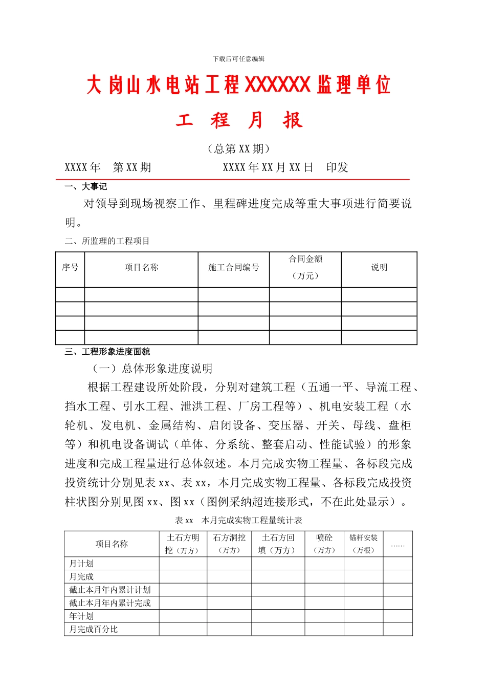 GC01-工程月报规定_第2页