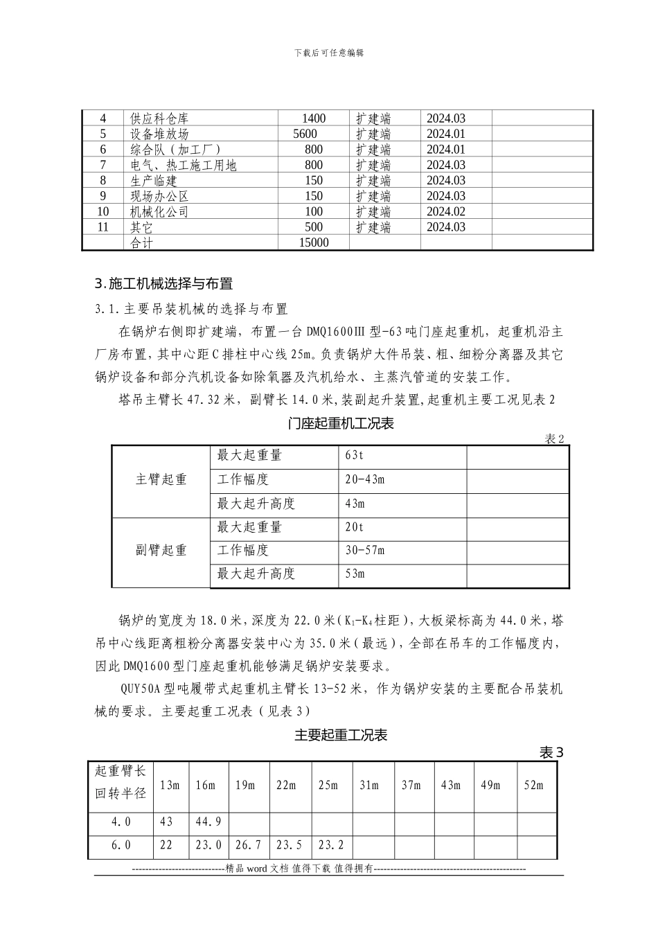 HTPCC-NT投标资料100MW机组以下豫辉发电有限责任公司50MW200204技术部分1施工总平面布置_第2页