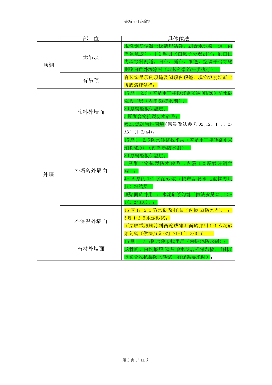 JR装饰装修施工方案_第3页