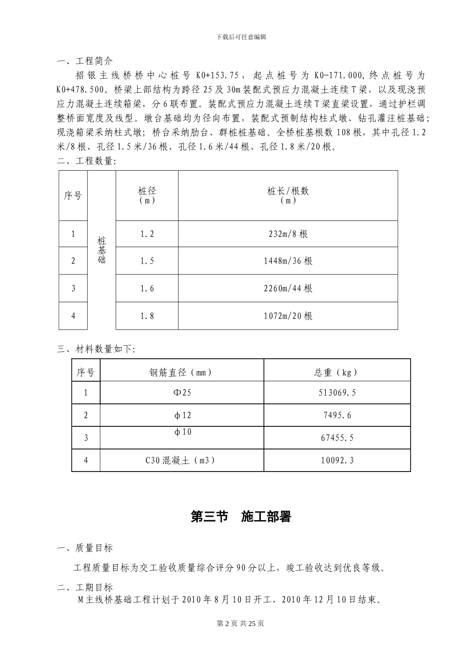 M主线桥钻孔灌注桩专项施工方案_第2页