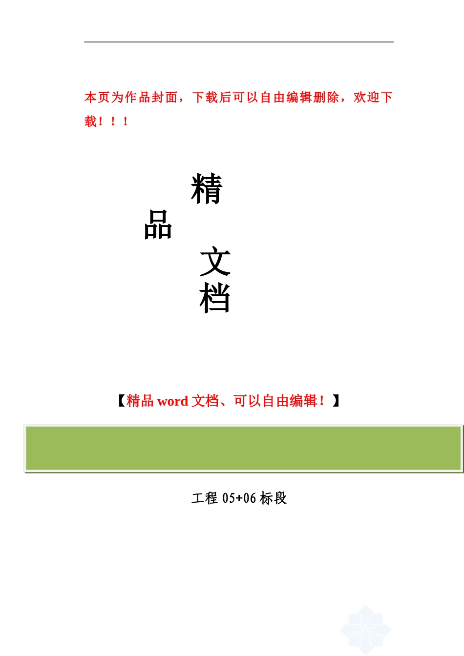 S301(05+06)老桥拆除专项安全施工方案_第1页