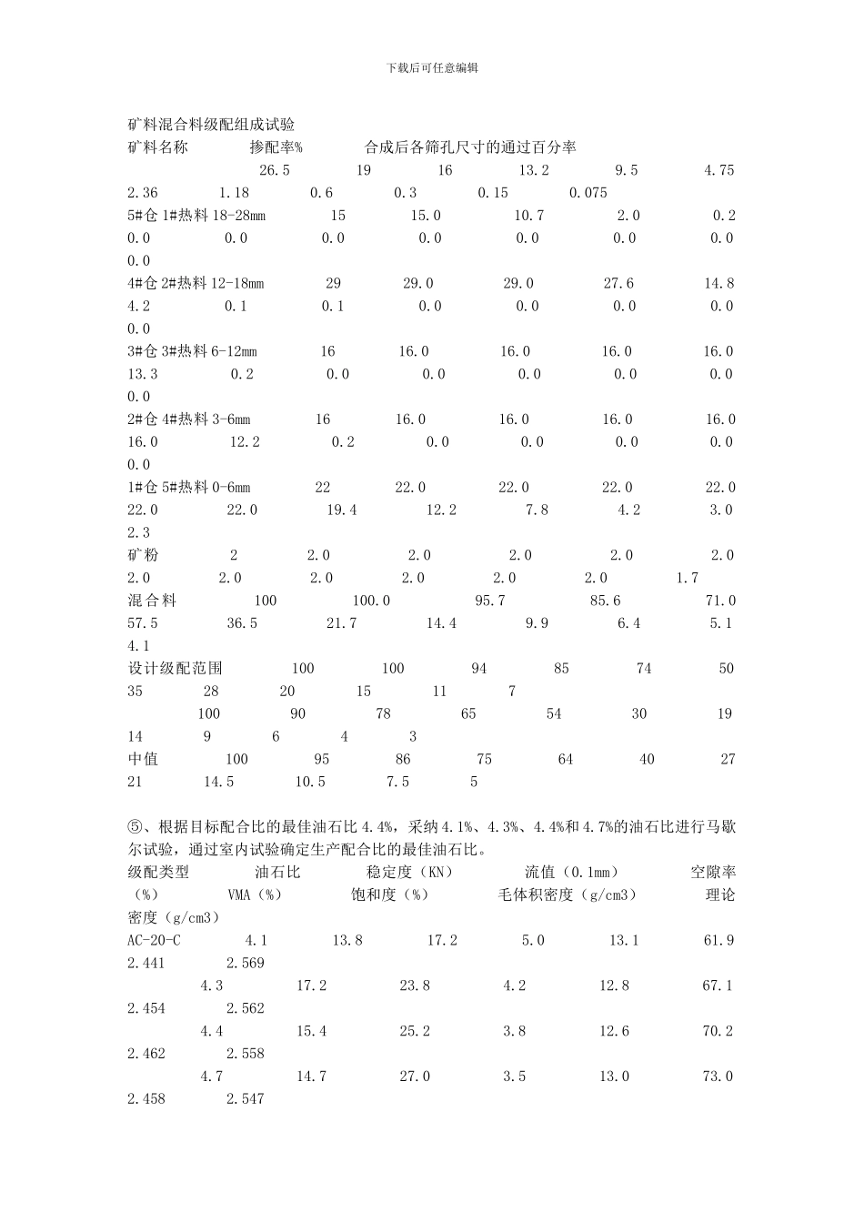SBS改性AC-20沥青砼中面层施工方案_第3页