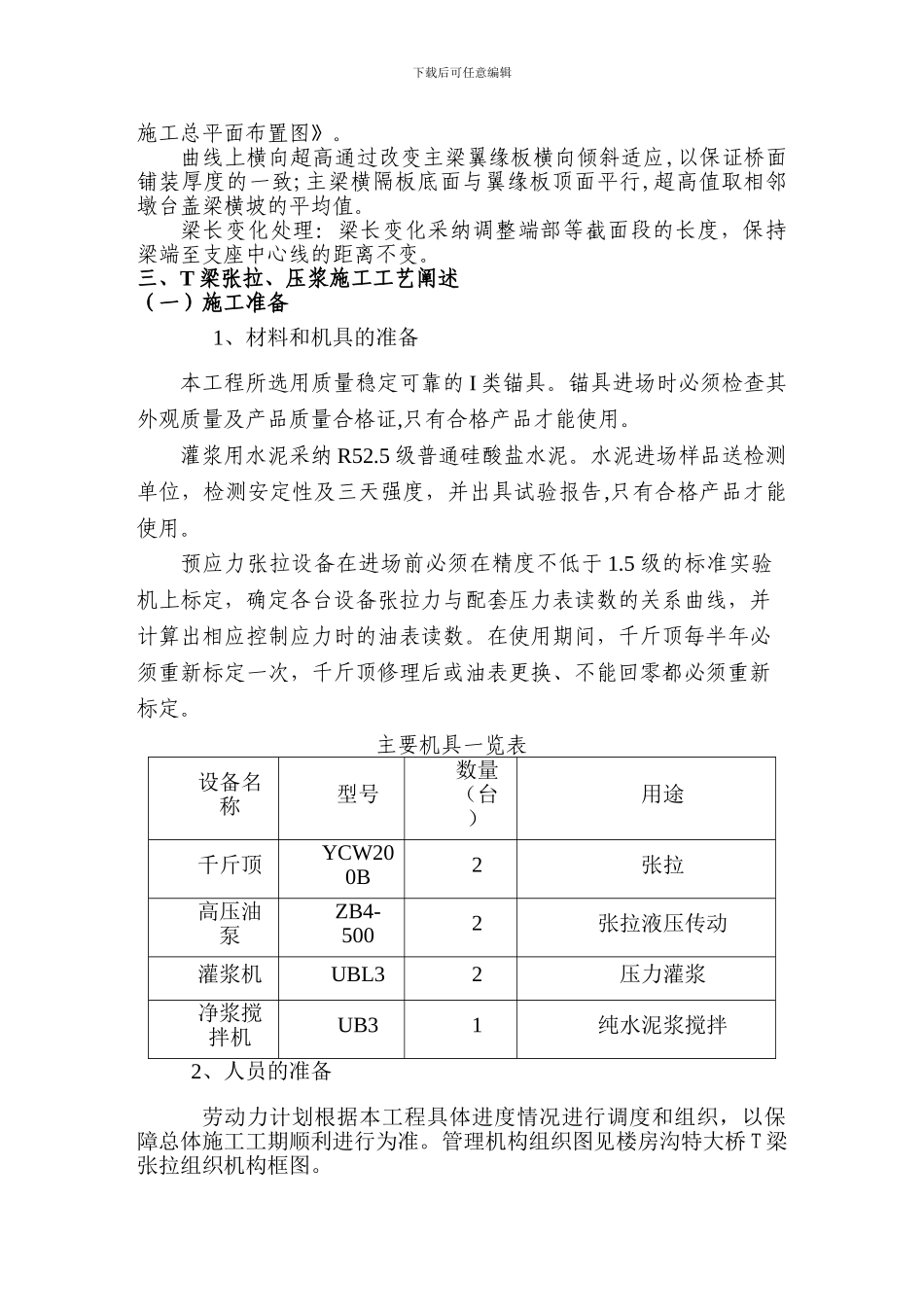 T梁预应力施工方案_第3页