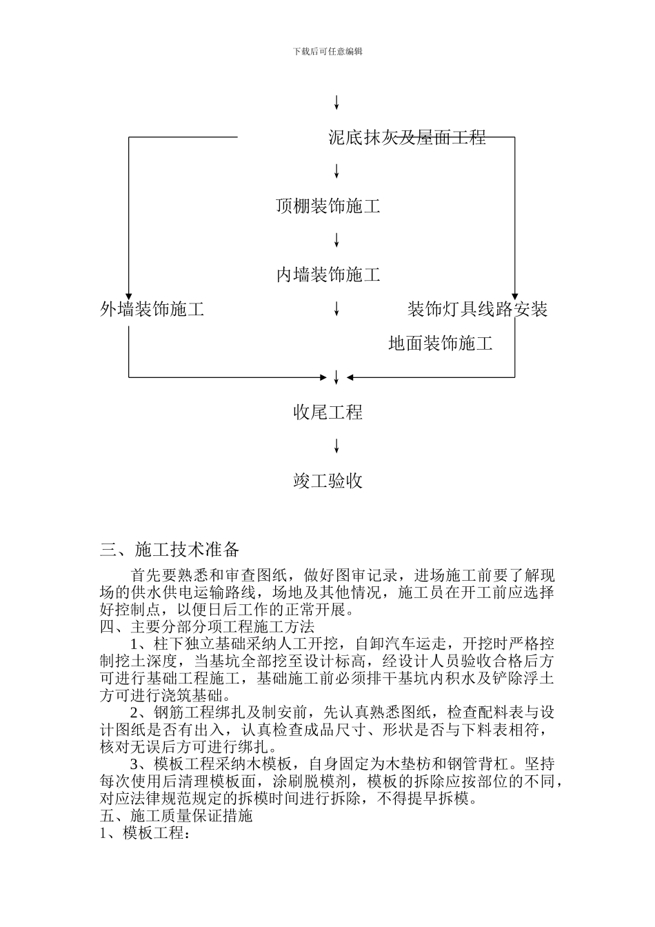 xxxxxx医院走廊工程施工组织设计方案_第2页