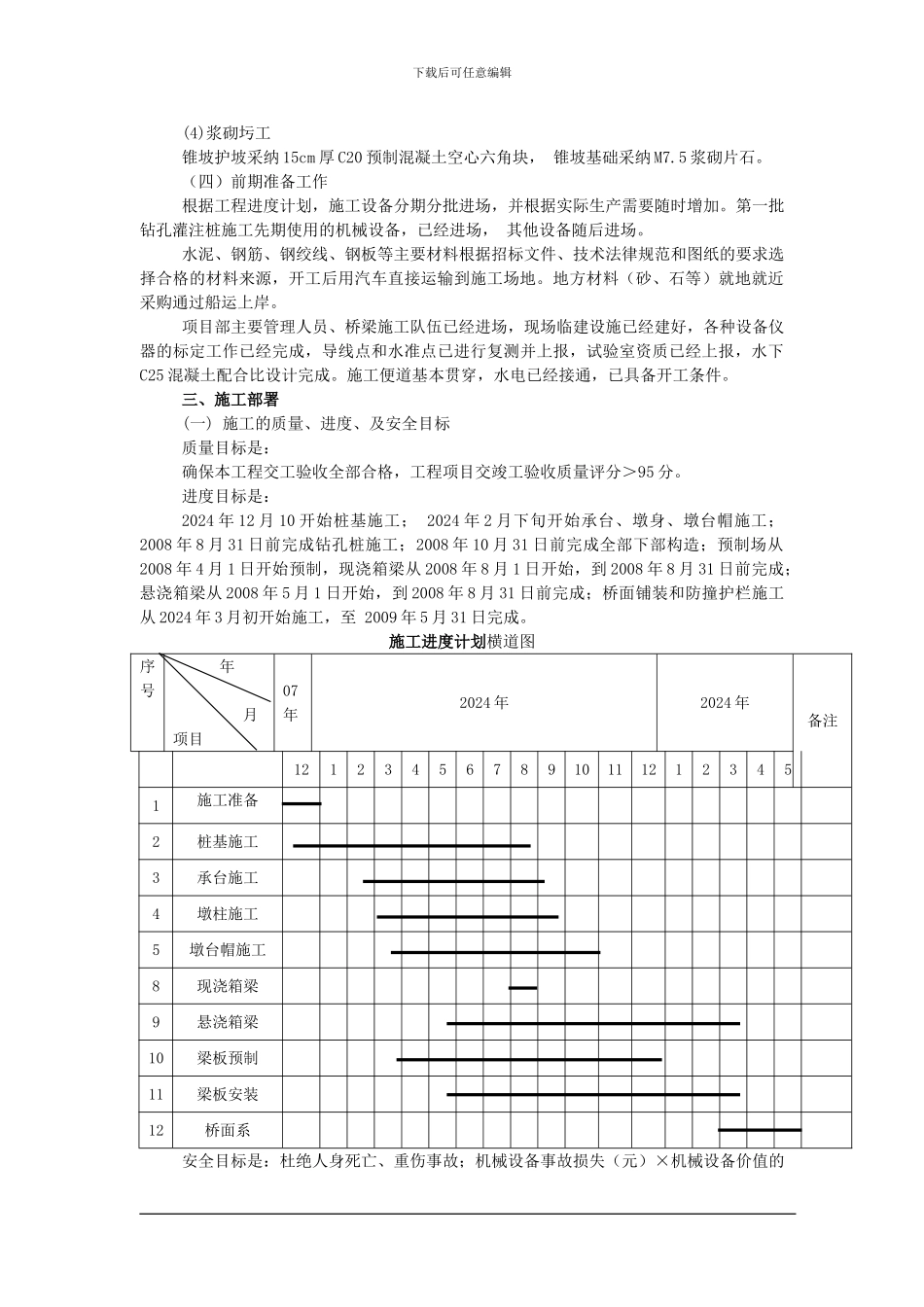 XX大桥施工组织设计_第3页