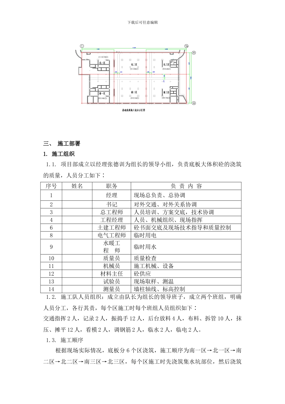 X市通信公司综合业务楼工程大体积砼施工组织设计方案_第2页