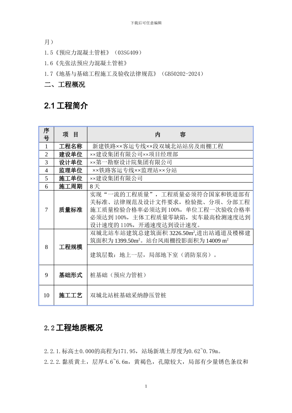 ××静压管桩施工方案-新技术_第2页
