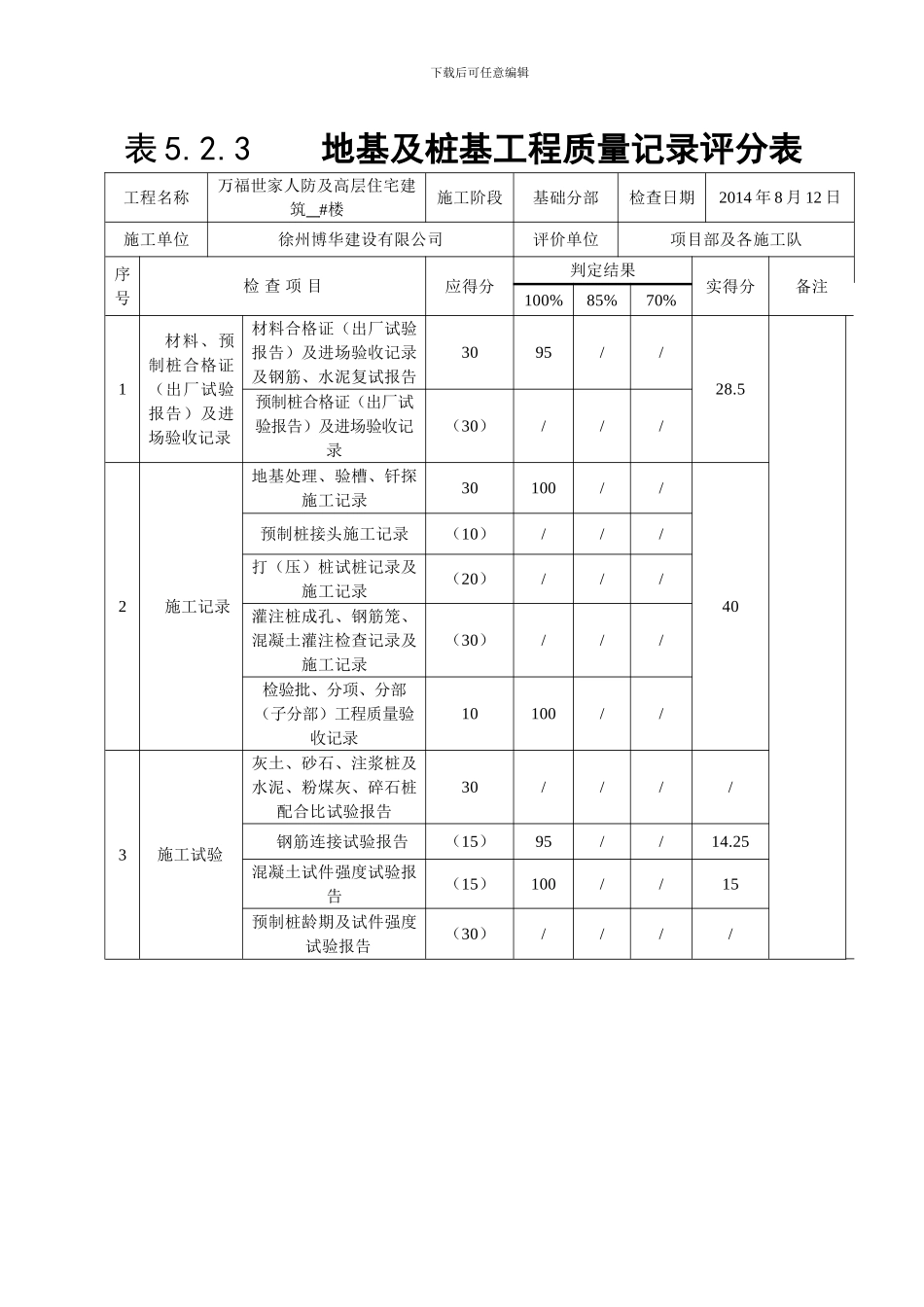《建筑工程施工质量评价标准》_第3页