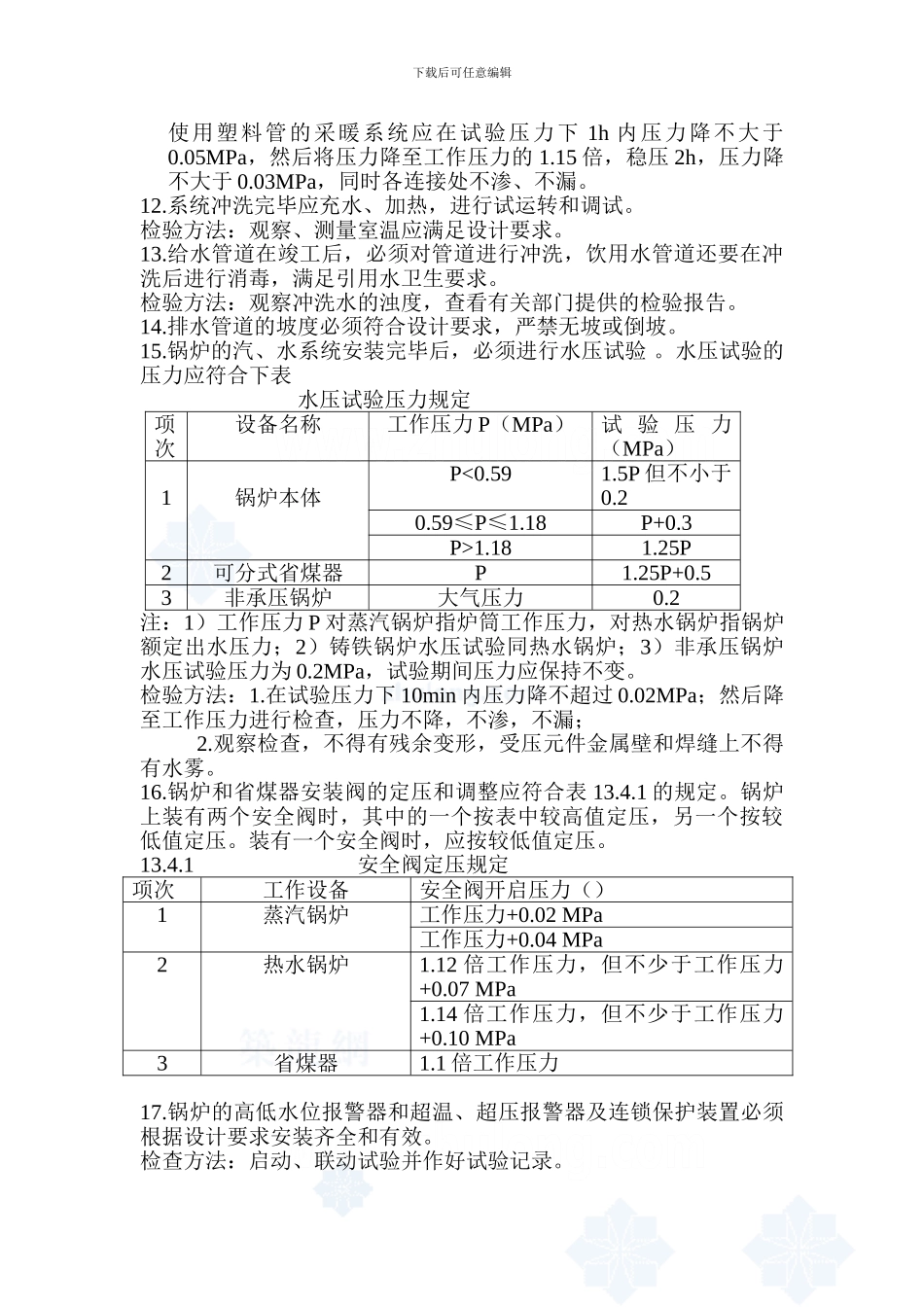《建筑给水排水及采暖工程施工质量验收规范》强制性条文-secret_第2页