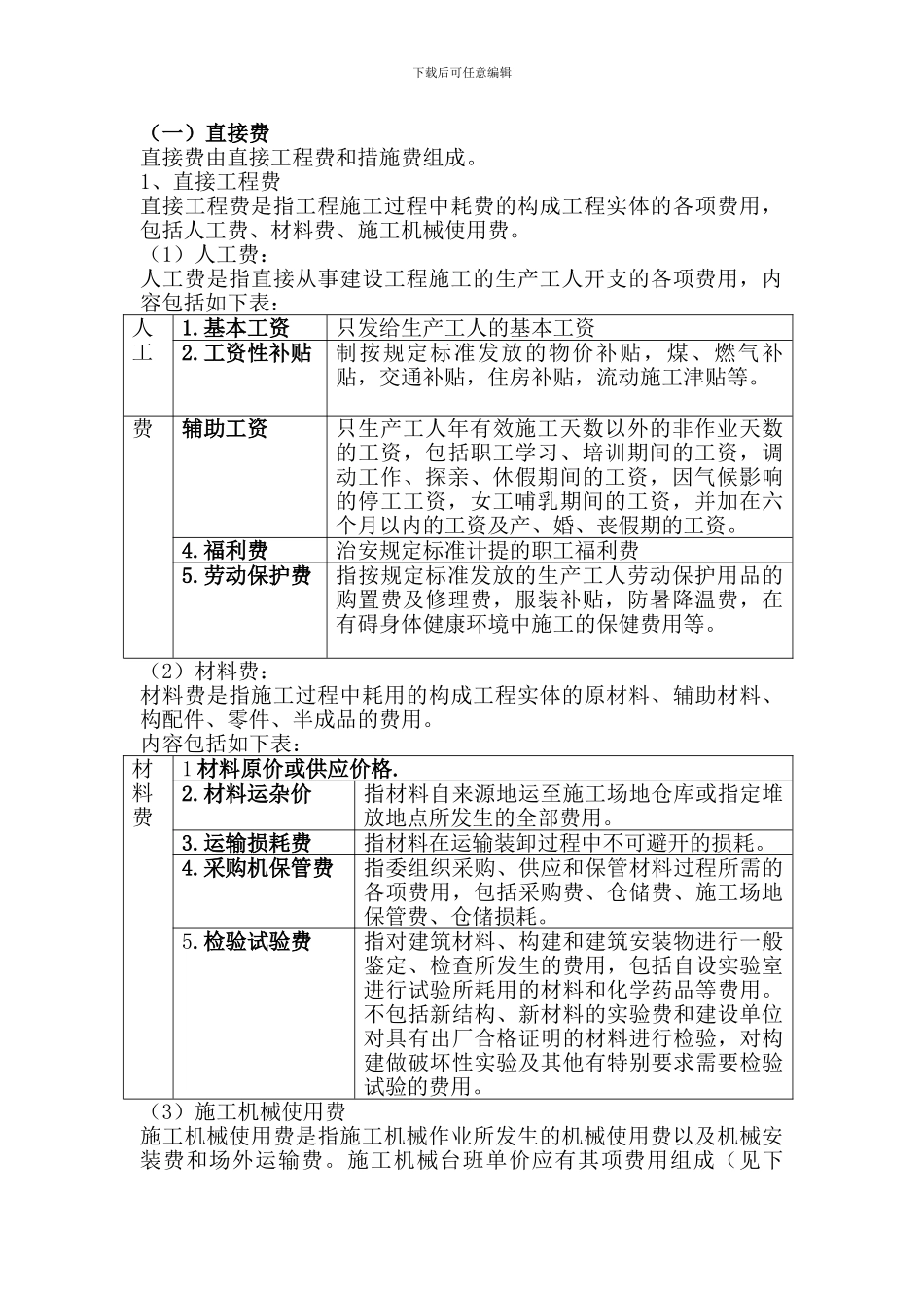 《浙江省建设工程施工取费定额》_第3页
