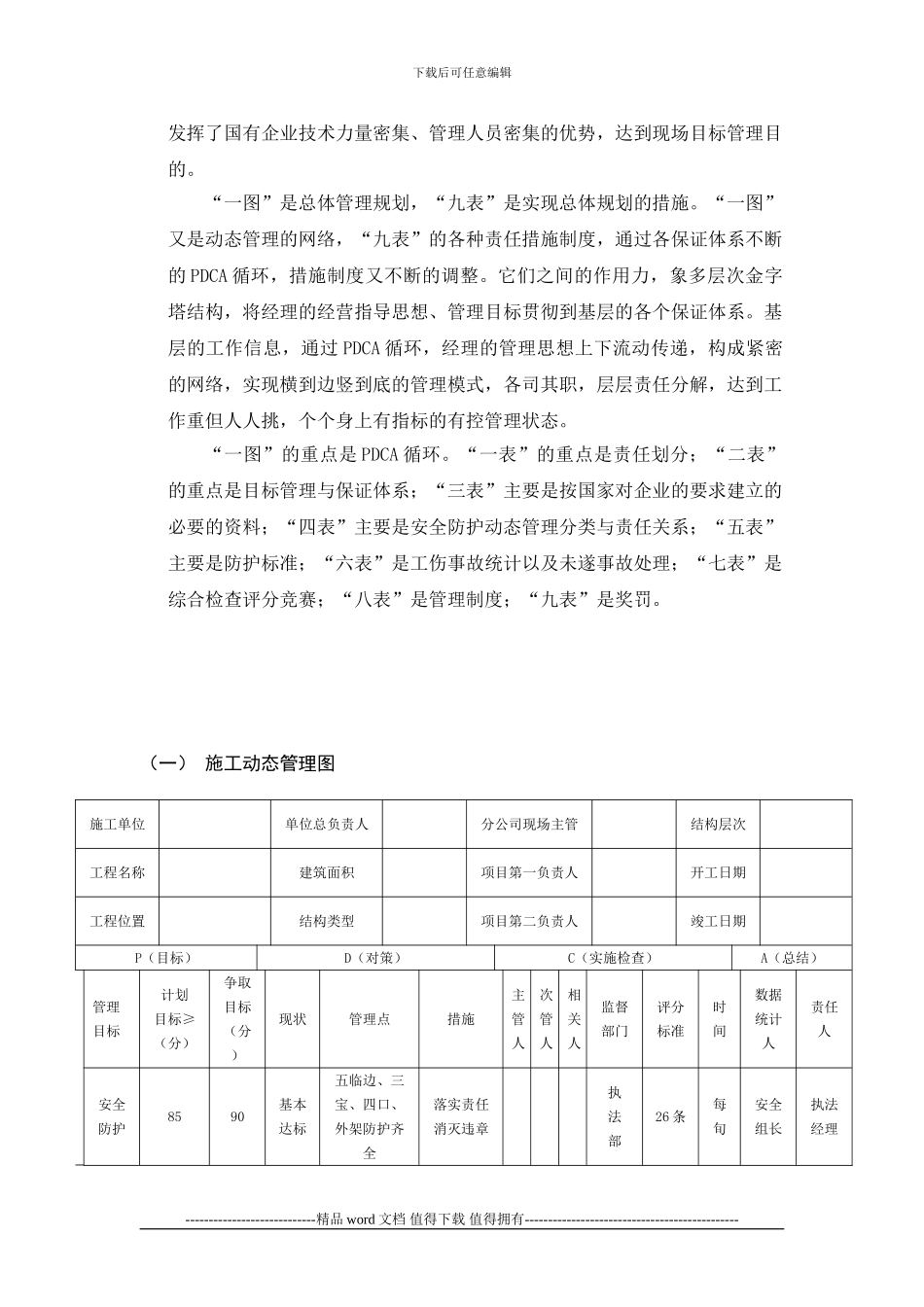 一图九表建筑施工现场管理法_第2页