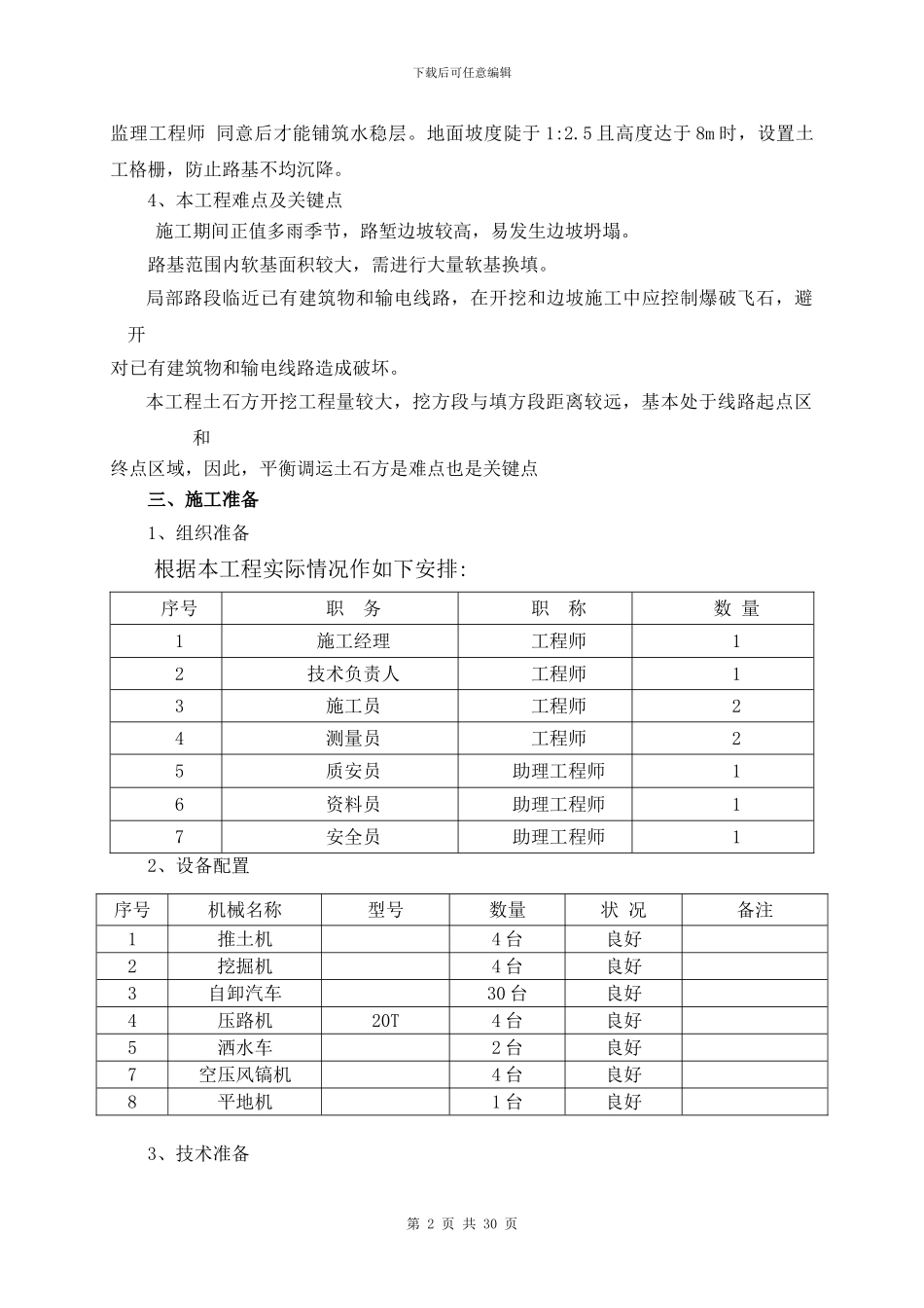 一纵线路基土石方专项施工方案_第2页
