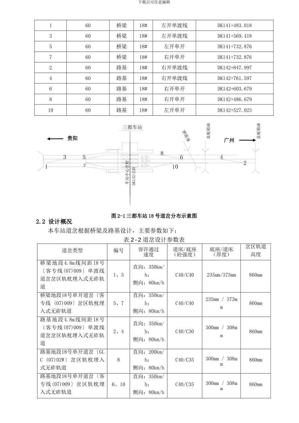 三都车站无砟道岔施工组织设计_第2页