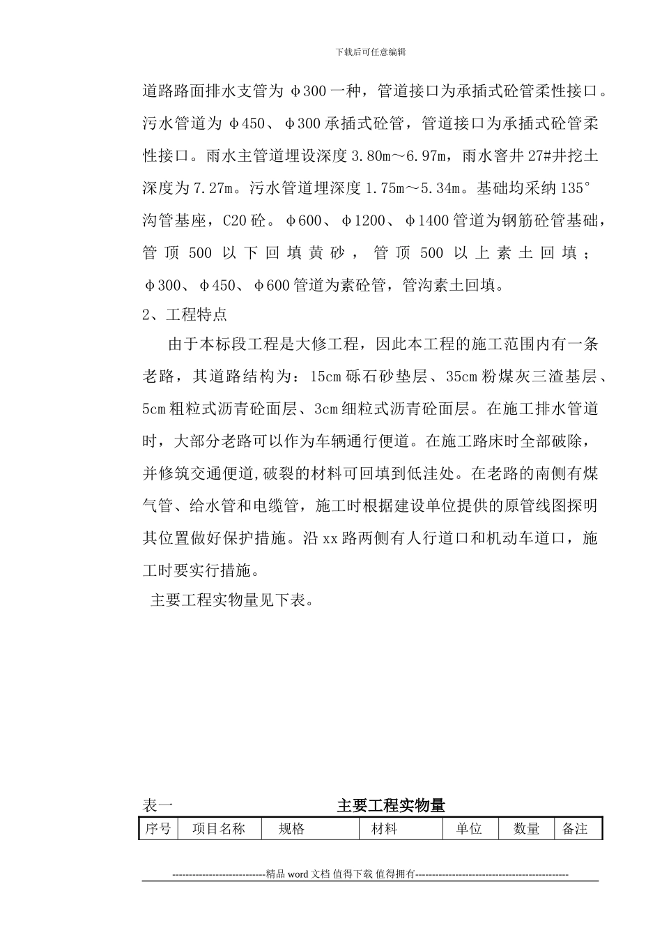 上海市政道路施工组织设计_第2页