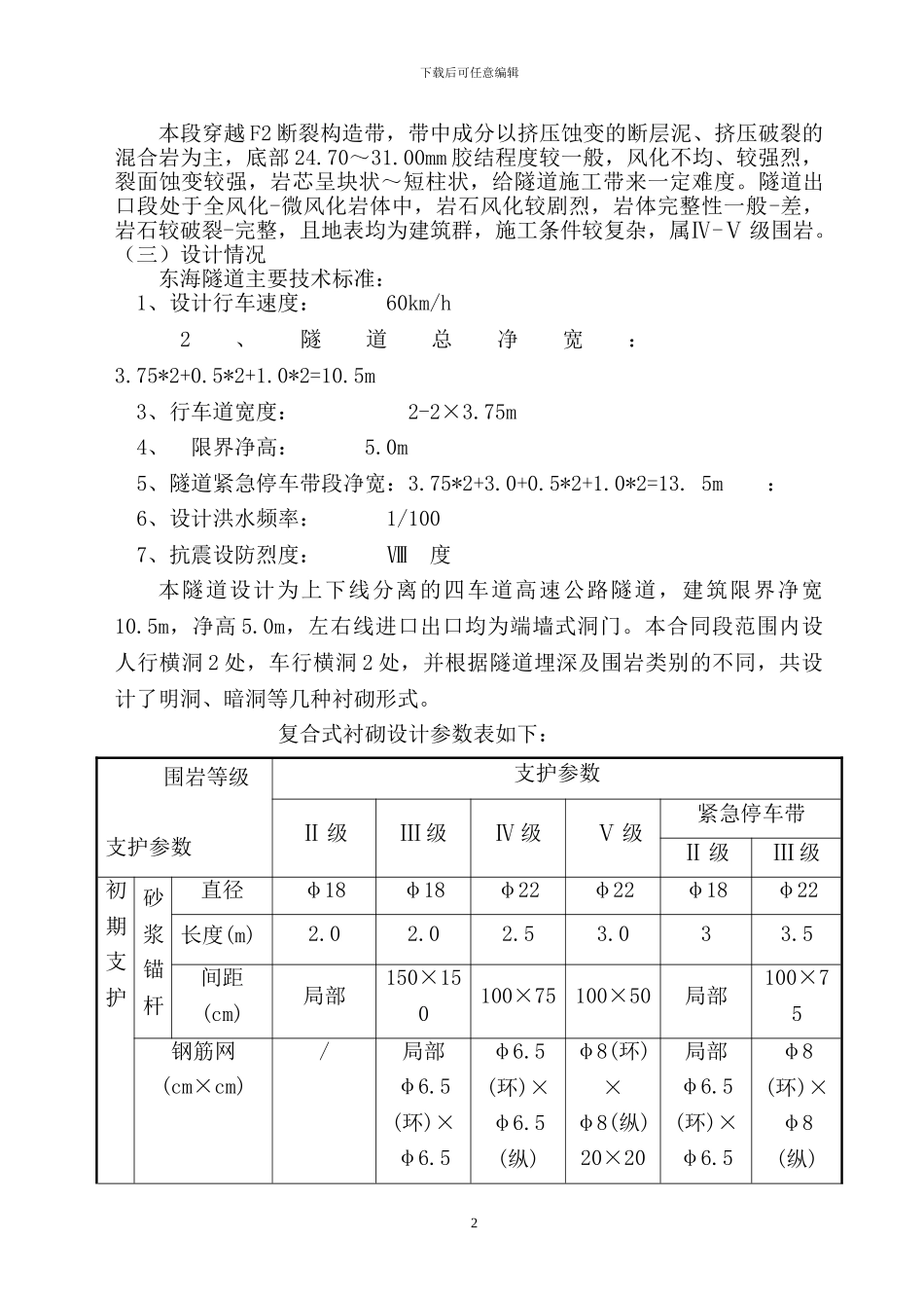 东海隧道专项施工方案_第2页