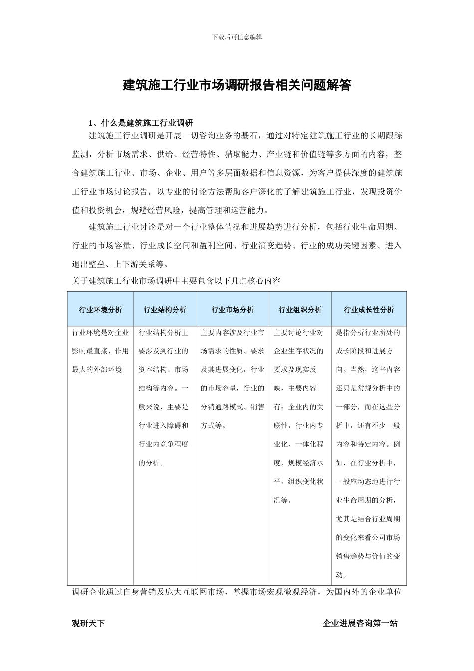 中国建筑施工产业深度调查及未来五年竞争战略分析报告_第2页
