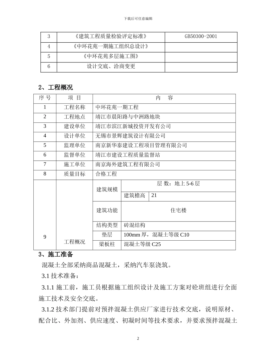 中环混凝土施工方案_第3页