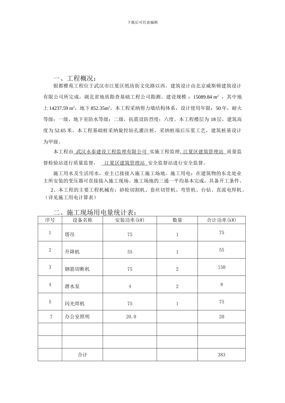 临时用电专项施工方案_第2页