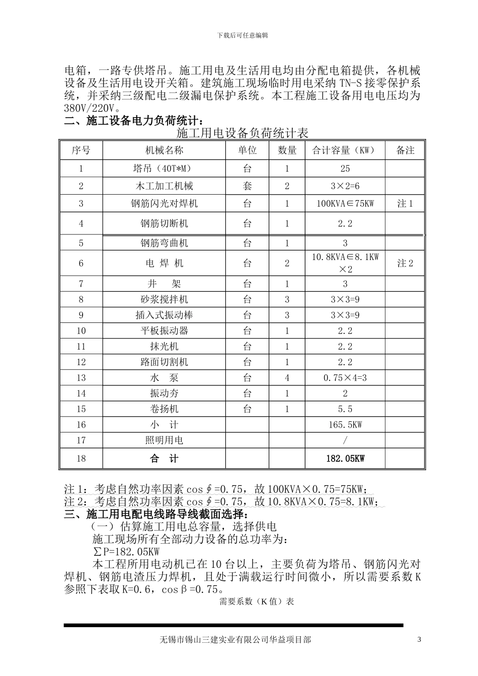 临时用电施工方案-样本_第3页