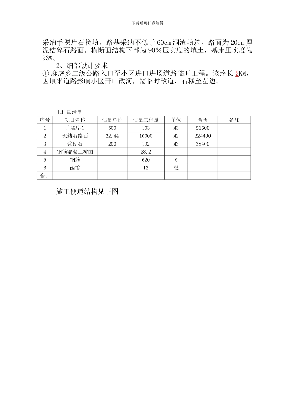 临时道路施工方案修改方案_第2页