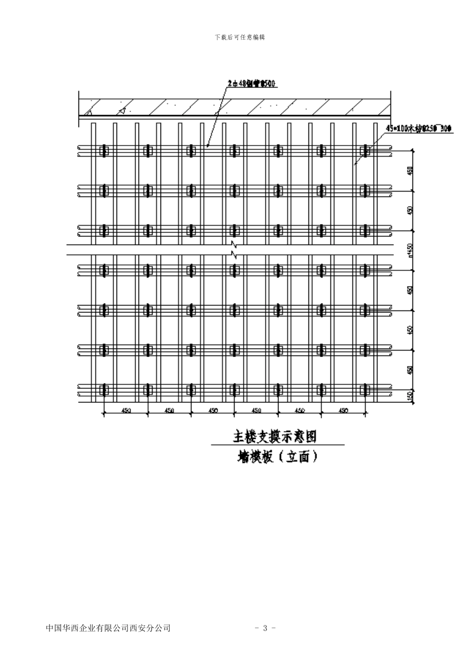 主体模板施工方案_第3页