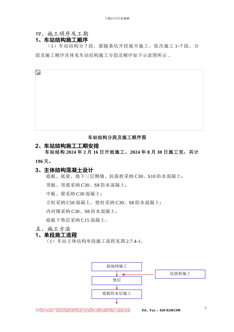 主体车站结构施工方案_第2页