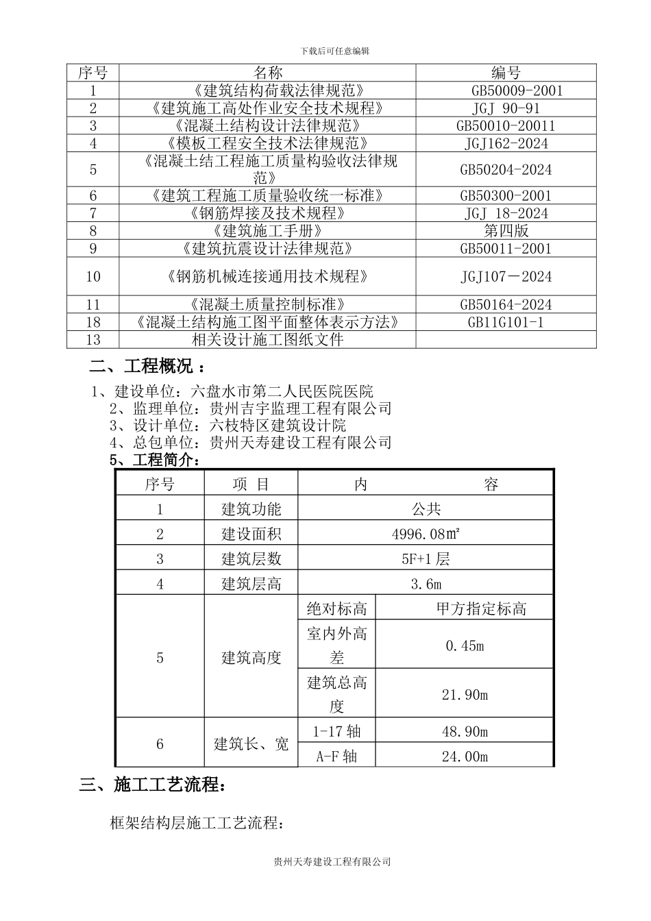 二医院主体施工方案_第2页