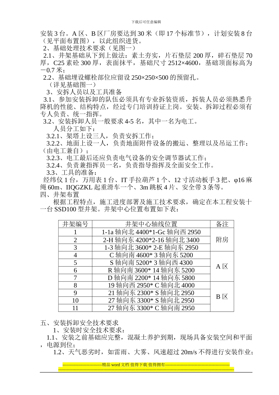 井架施工方案_第3页