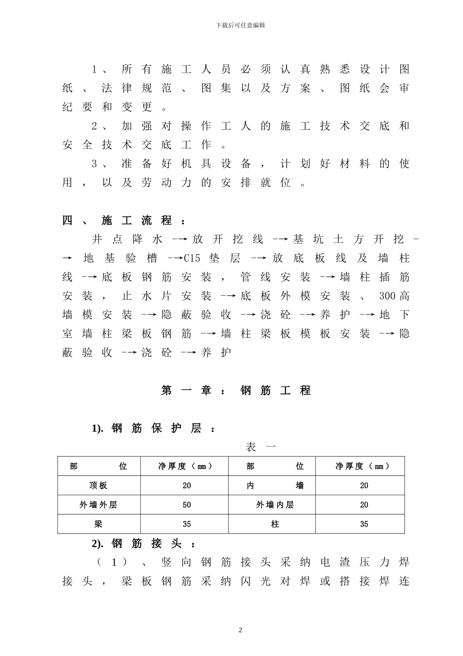 人防施工方案工程_第2页