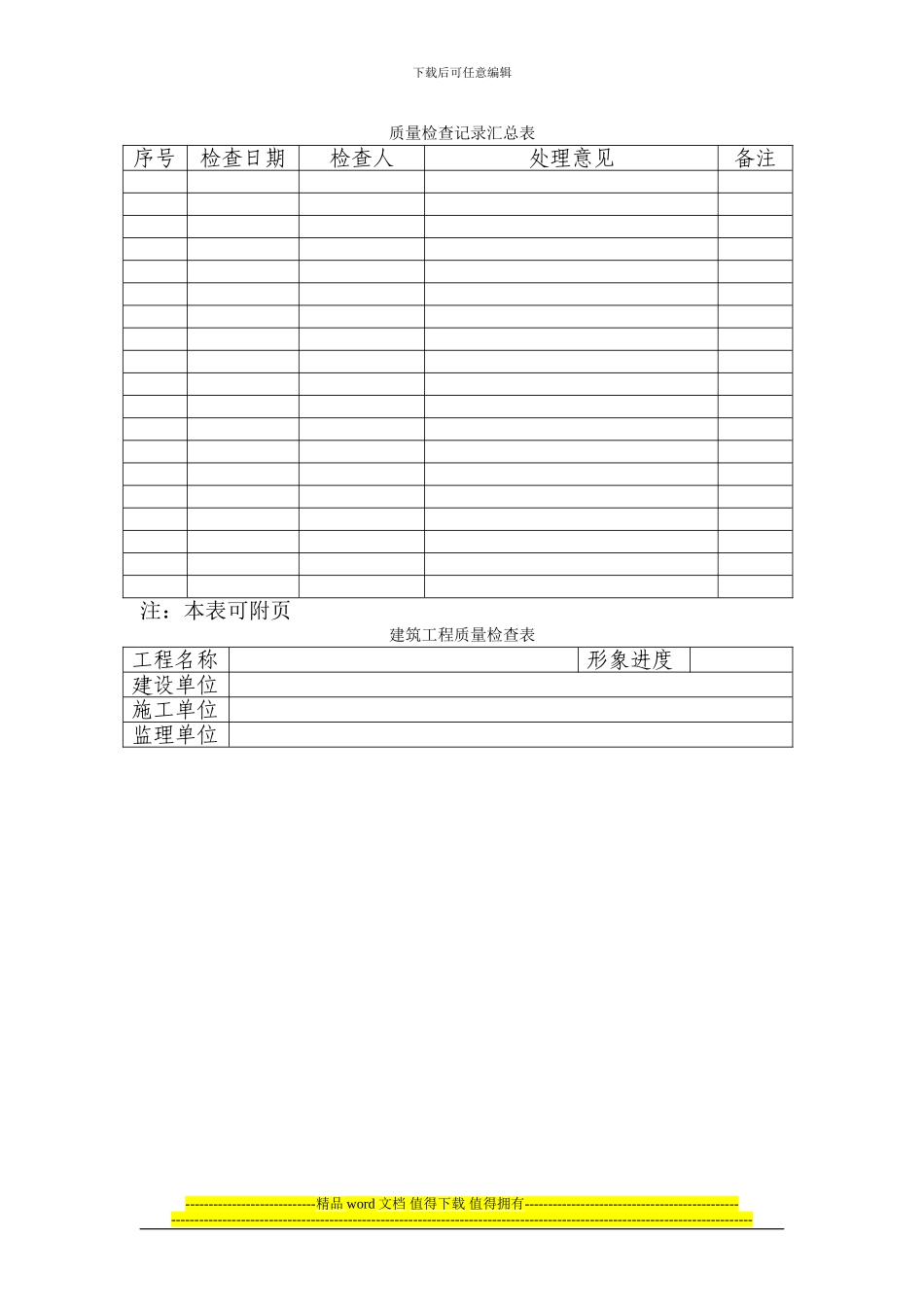 企业建筑工程项目质量管理手册_第2页