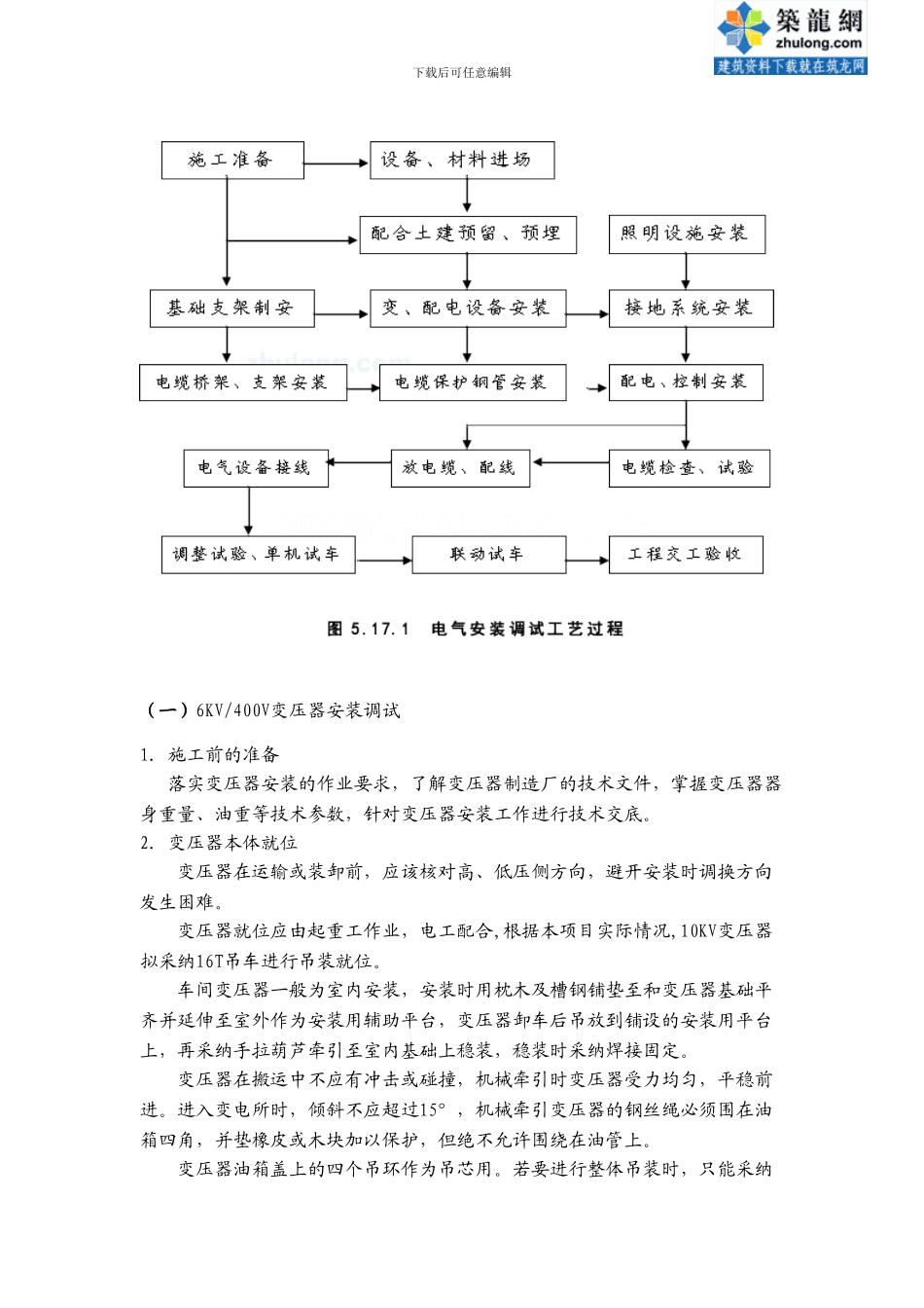 低压电设备安装施工方案_第2页
