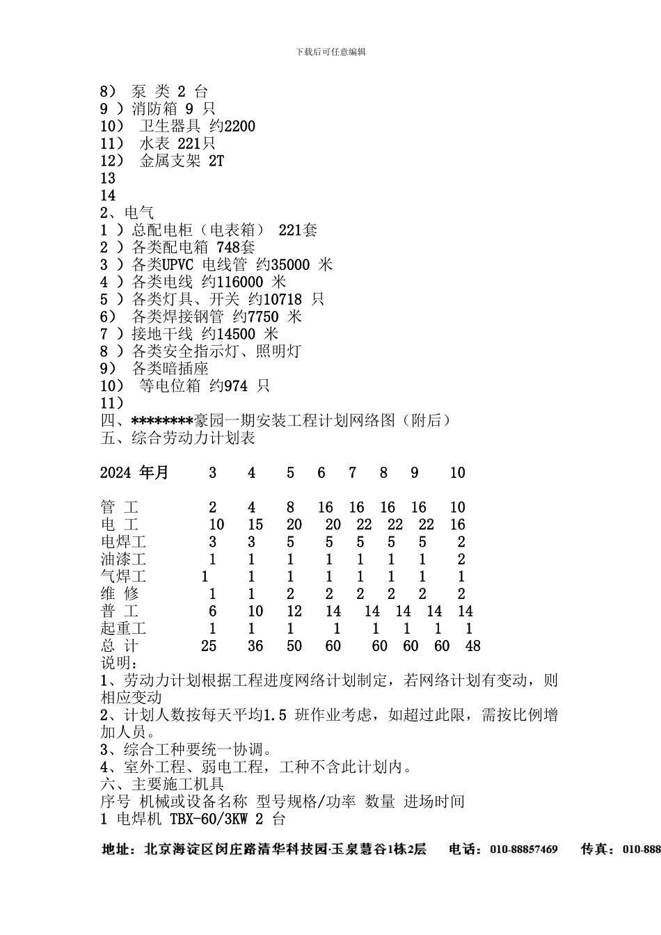 住宅楼水电专业施工方案_第3页