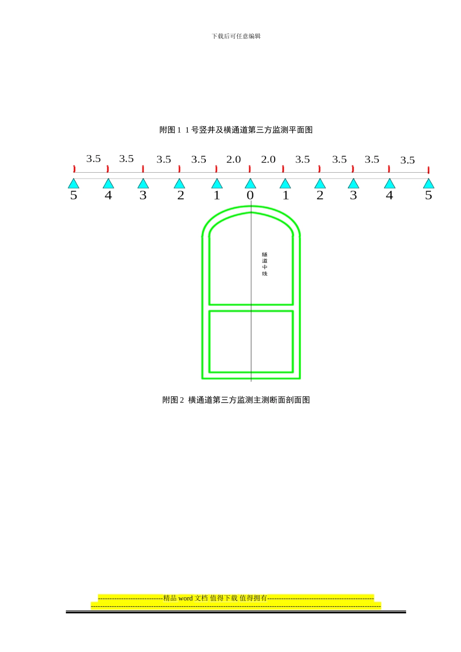 八大区间1号施工竖井及横通道第三方监测方案2024-07-5_第1页