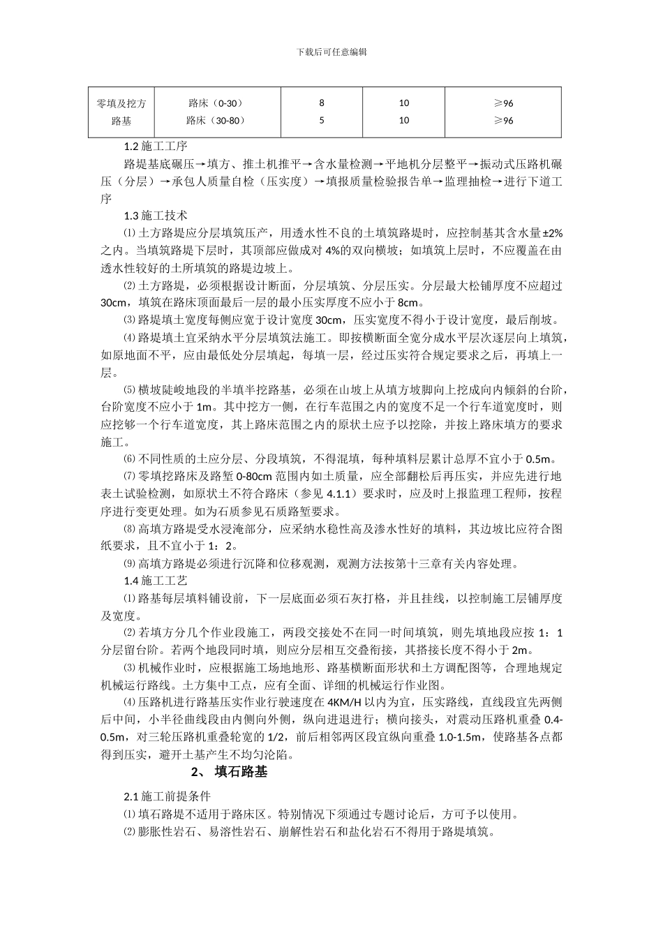 公路工程填方路基专项施工方案_第2页