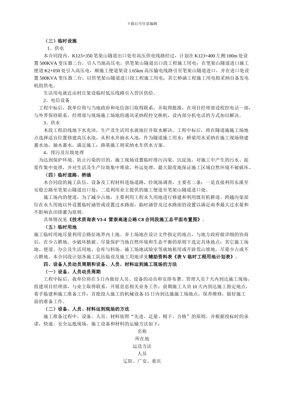 公路工程施工工艺_第1页