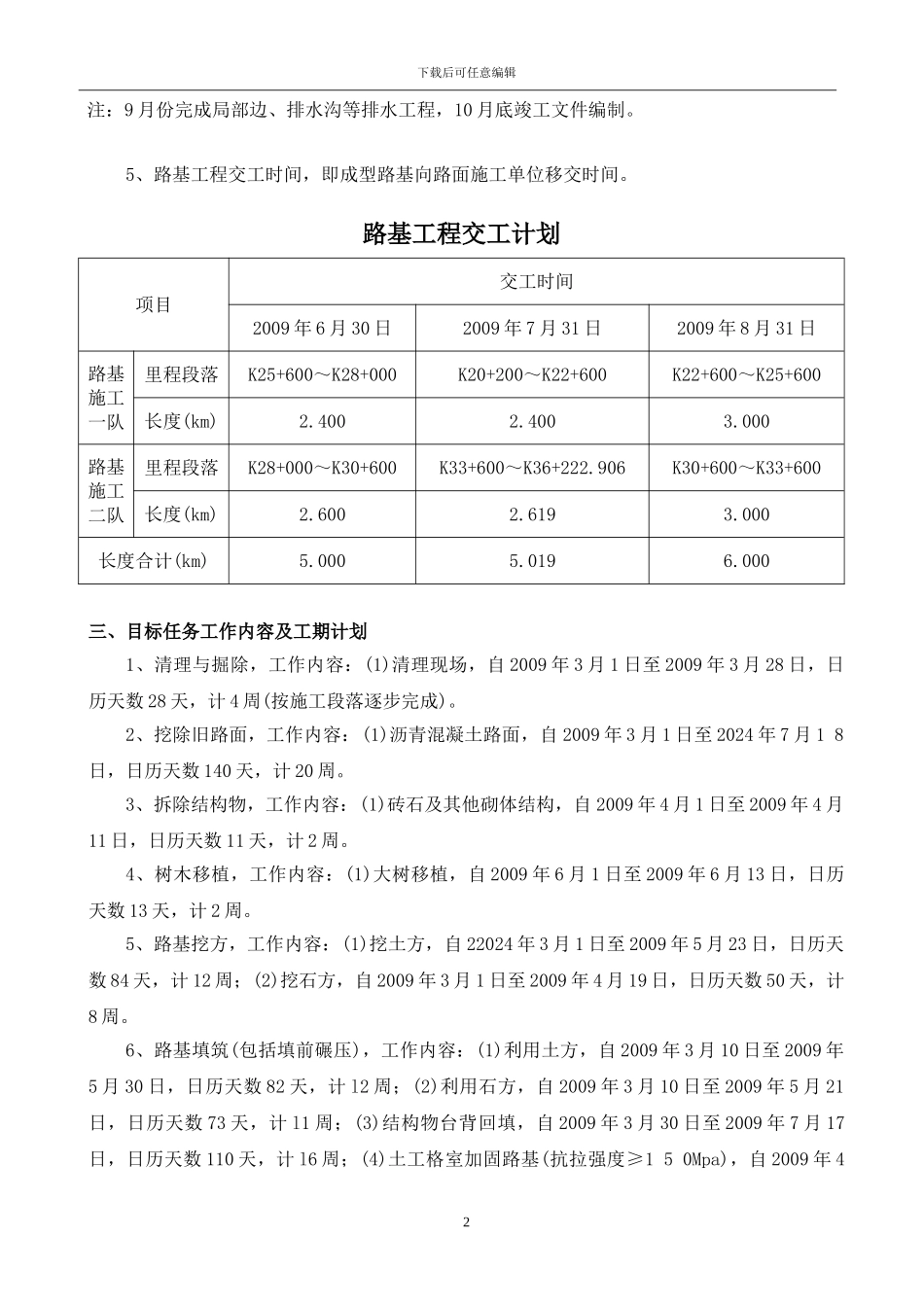 公路施工年度施计划_第3页