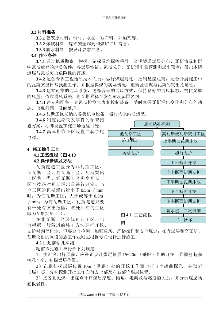 公路瓦斯隧道安全施工工艺标准_第2页