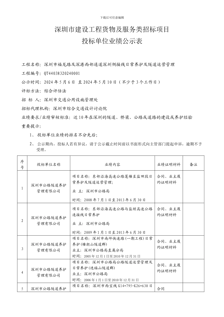 公路隧道管理_第1页